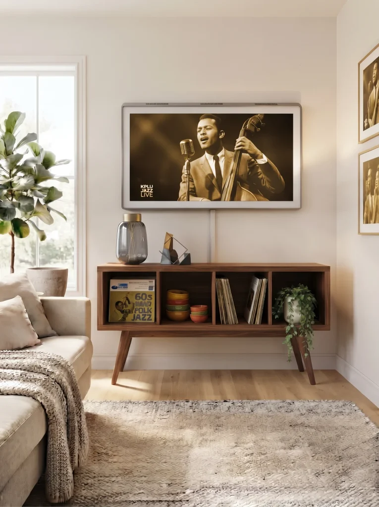 Floating Kallax TV Stand