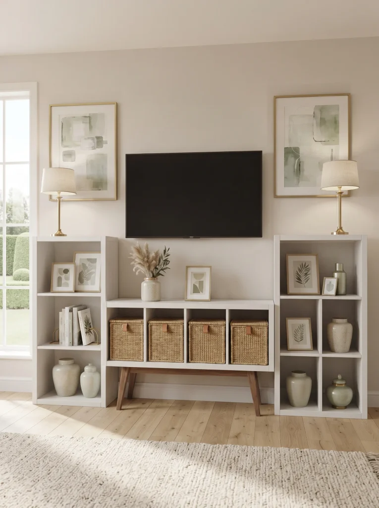 Wall-Mounted TV Layout